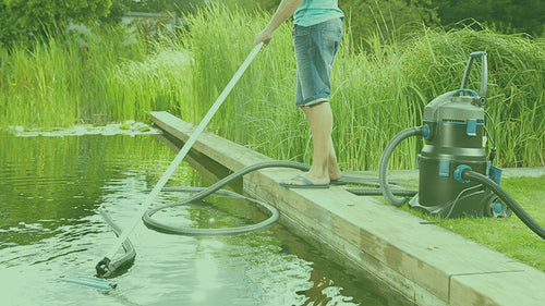 Vijver schoonmaken? Handige hulpmiddelen op een rij!