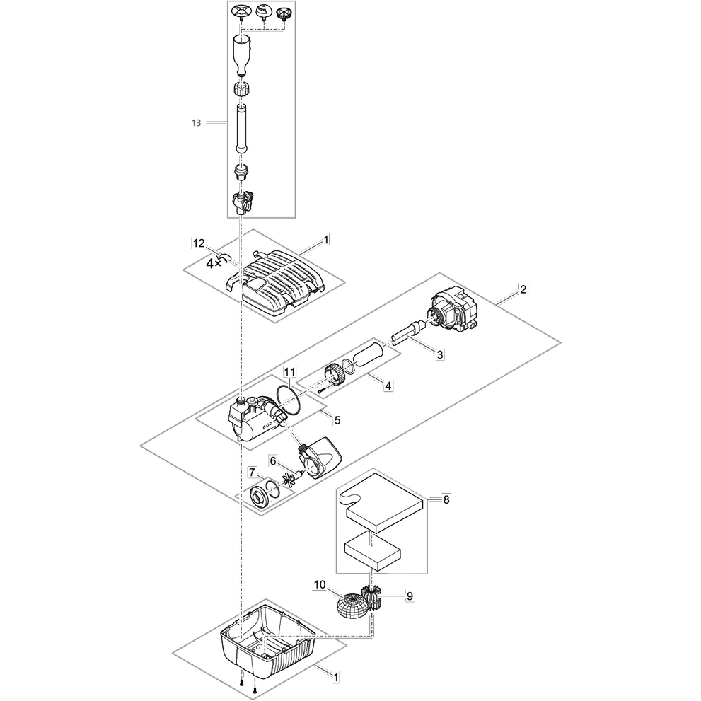 OnderdelenoasefiltralUVC1500tekening