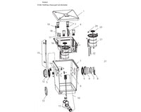 Onderdelenoaseproficleargrofvuilafscheider