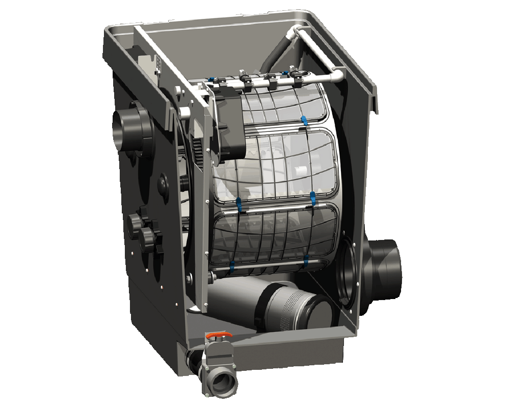 Onderdelenoaseproficlearpremiumtrommelfilterpompgevoed