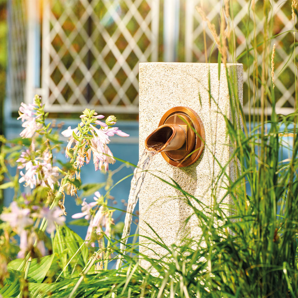 oase-muurkraan-koper-rond-ornament