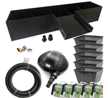 Plantenfilter Met Waterval 125x25x25cm Complete Set