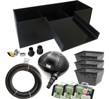 Plantenfilter Met Waterval 75x25x25cm Complete Set