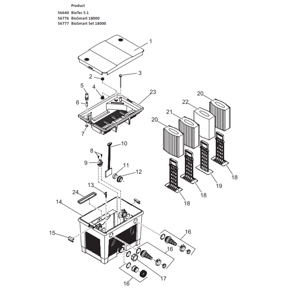 onderdelen-oase-biosmart-biotec-18000