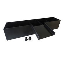 Plantenfilter met waterval 125x25x25cm.