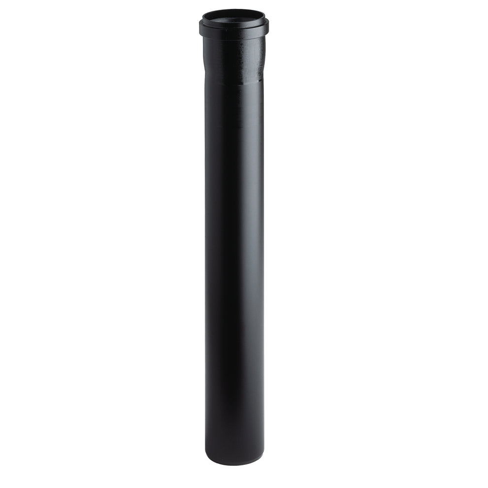 Afvoerbuis zwart diameter 75mm. / lengte 48cm.