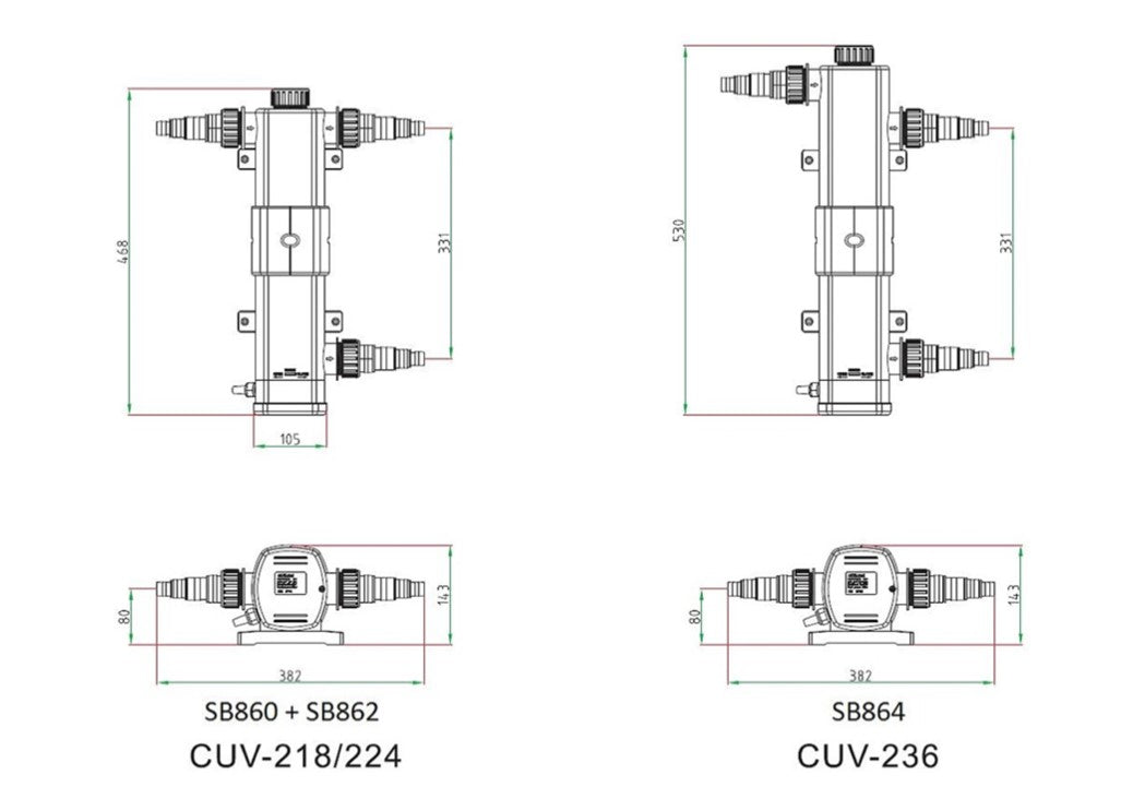 Aquaforte UVC Filter 24 Watt