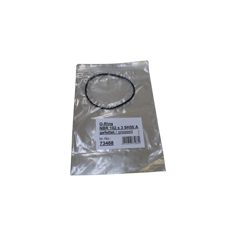 O-ring NBR 102 x 3 SH50 A ingevet