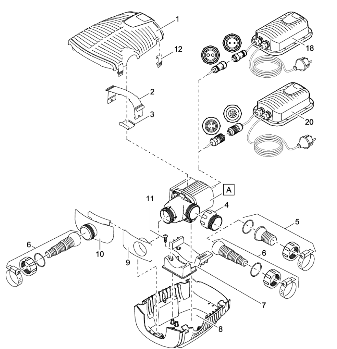 OnderdelenOaseAquamaxEcoPremium600012V