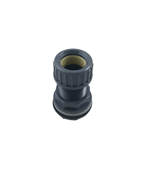 Mauerdurchführung mit Klemmring 25mm für Super Amalgam