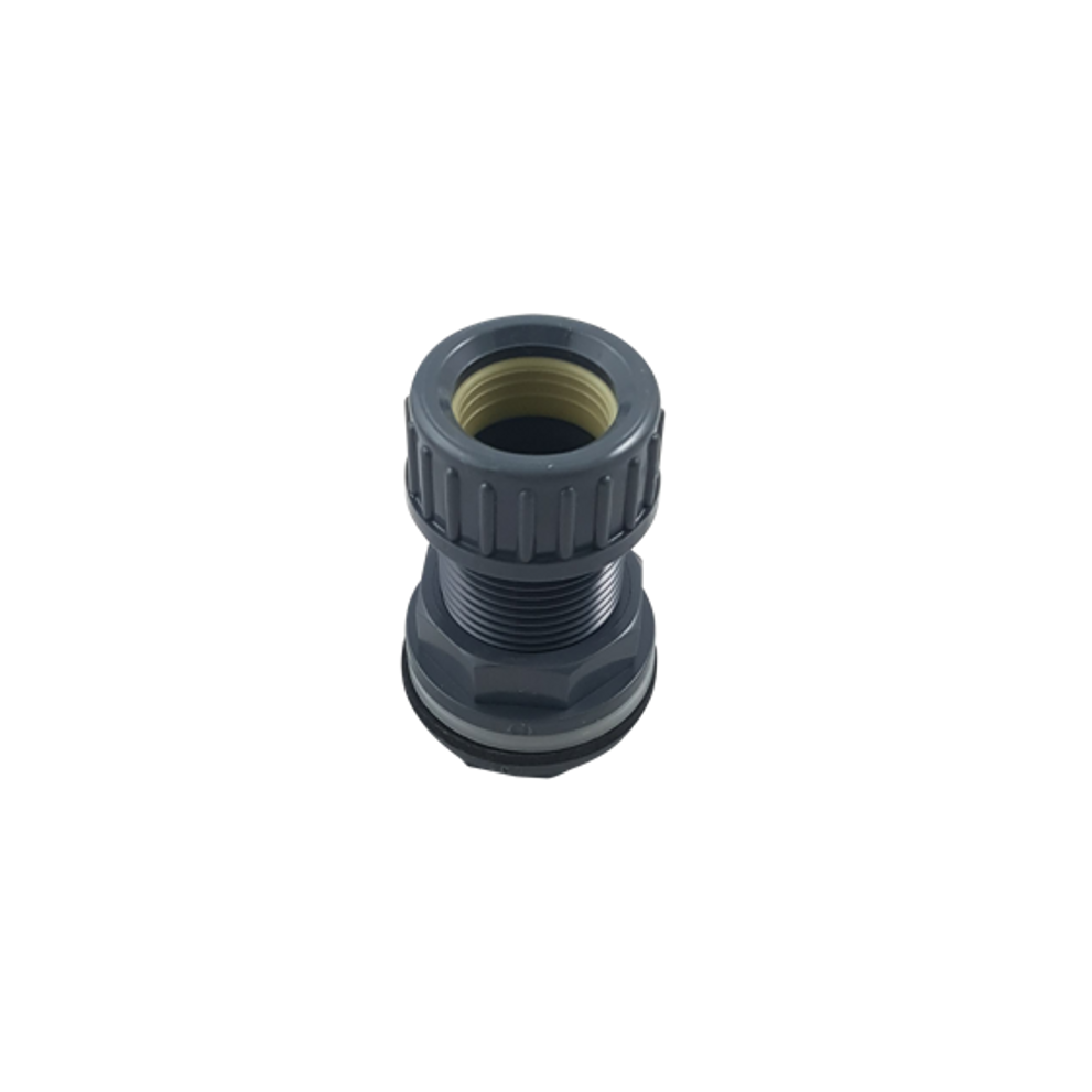 Wanddoorvoer met klemring 25mm. tbv Super Amalgaam