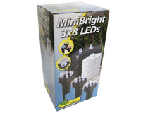 Set van 3 minilamjes waterornament - Minibright 3x8 LEDs verpakking