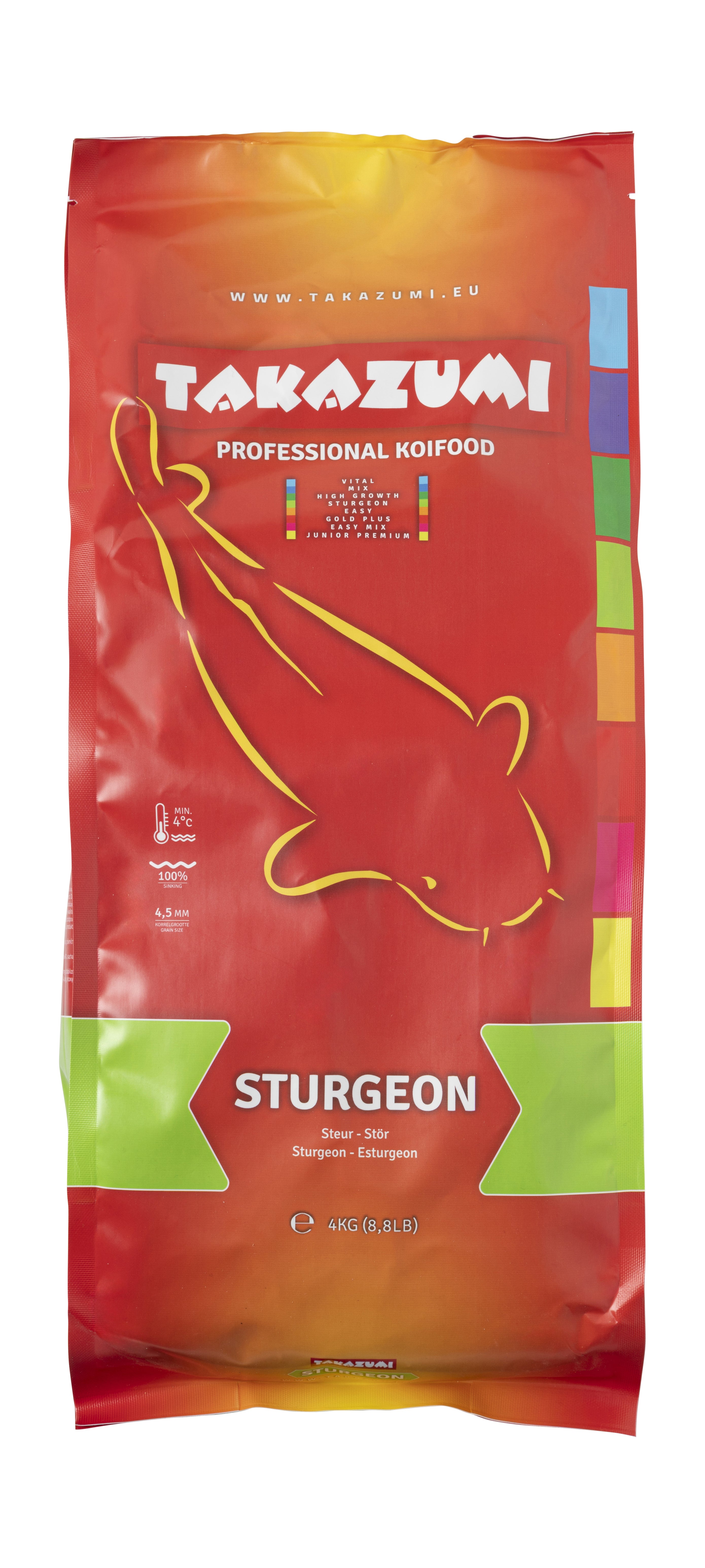 Takazumi Sturgeon Food 4000 grams