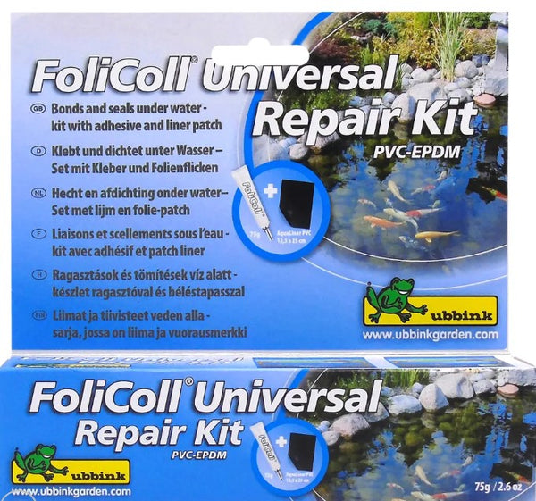 Voordelig vijverfolie reparatieset bestellen - Uw vijver webshop