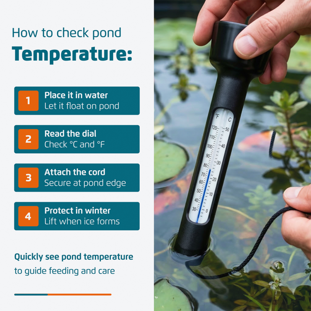 VT Teichthermometer