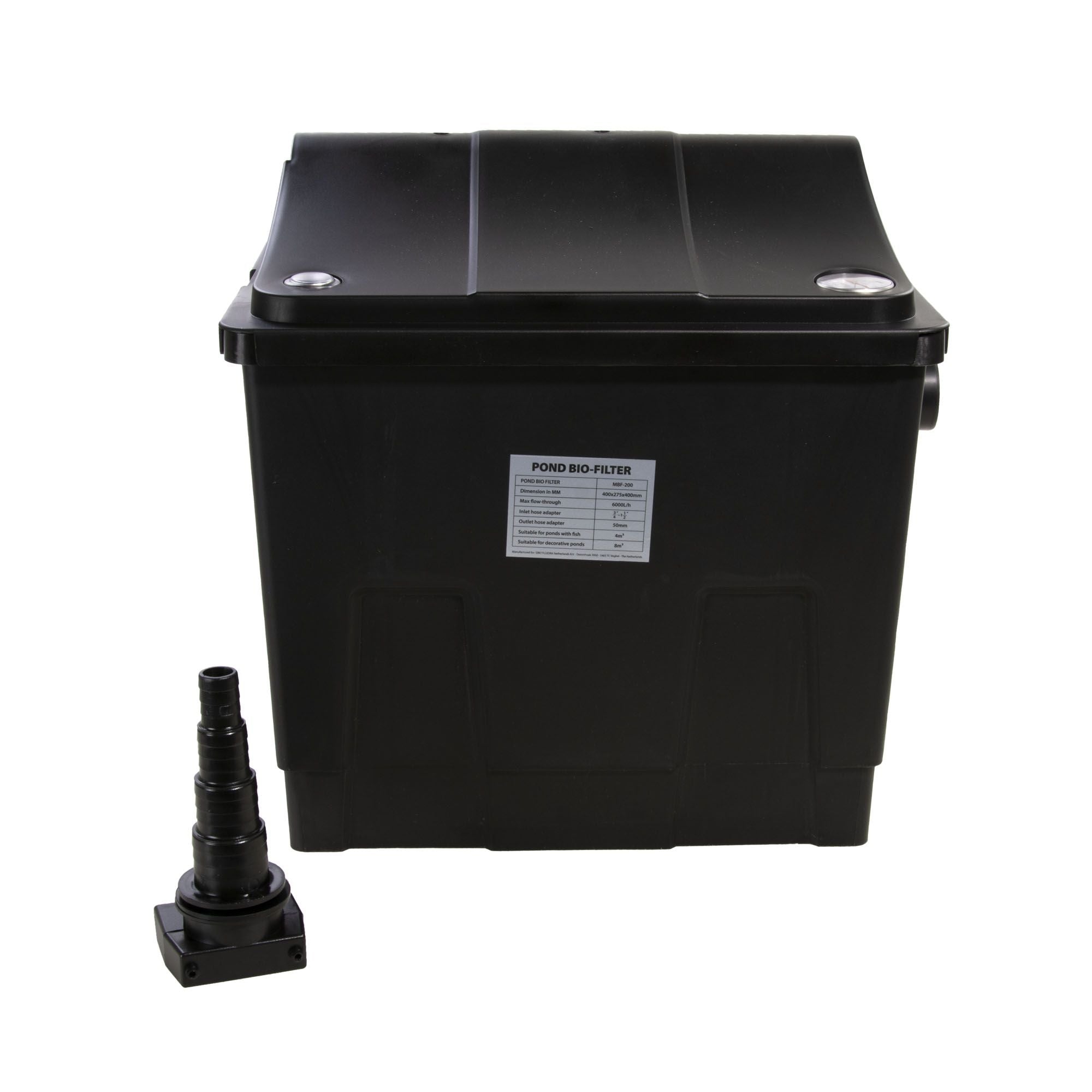 Doorstroom vijverfilter 8.000 liter