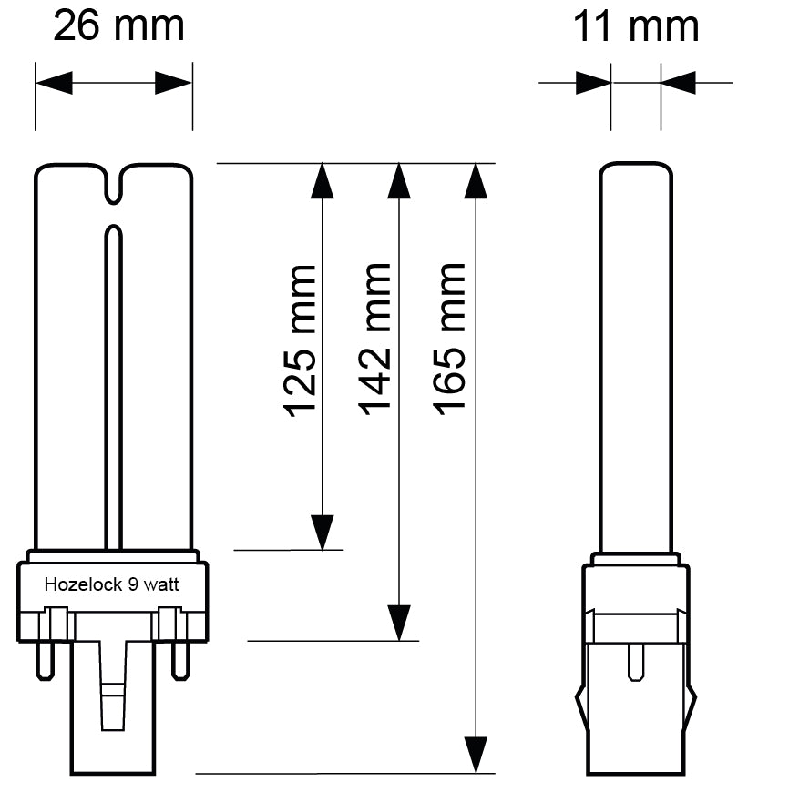 hozelock-9-watt-uv-lamp-tekening