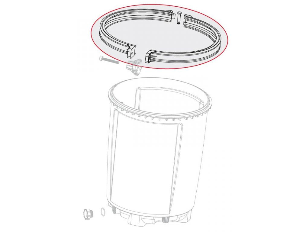 Klembeugel voor Clear Control 25 / 50 / 75 NG