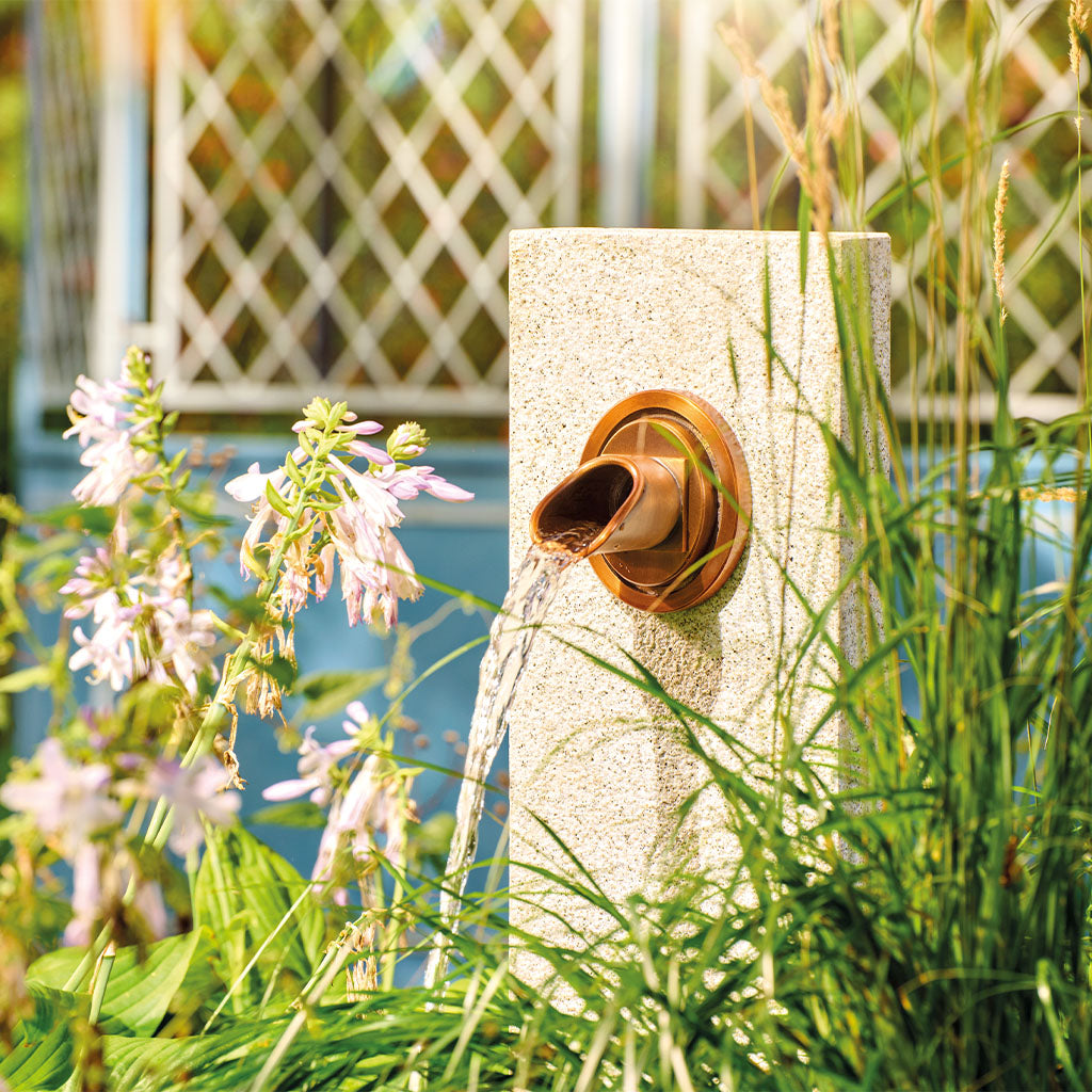 oase-muurkraan-koper-rond-ornament