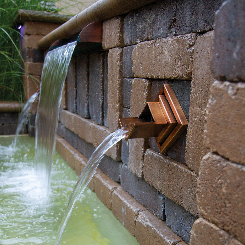 oase-waterspuwer-in-de-muur-koper-ornament