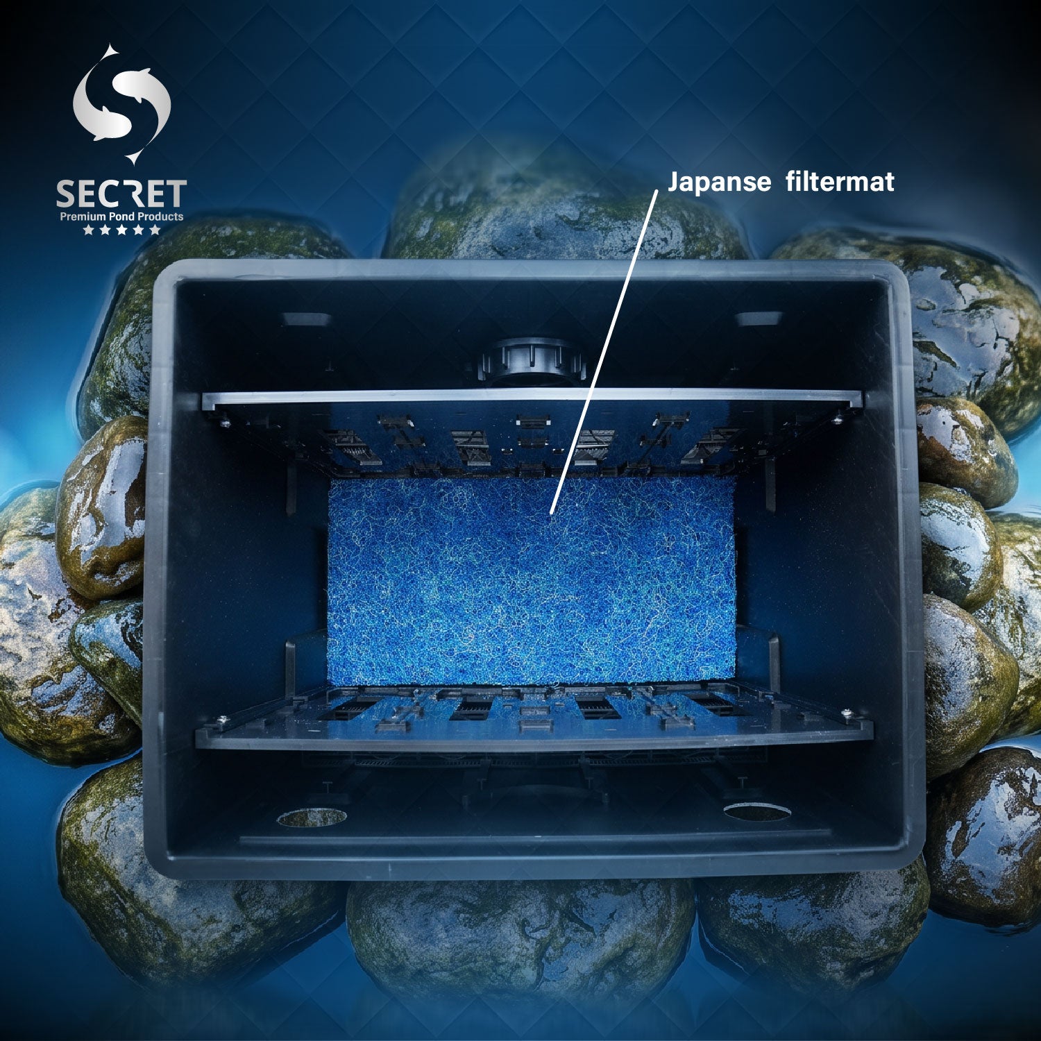 secret-biolux-18000-vijverfilter-japanse-mat