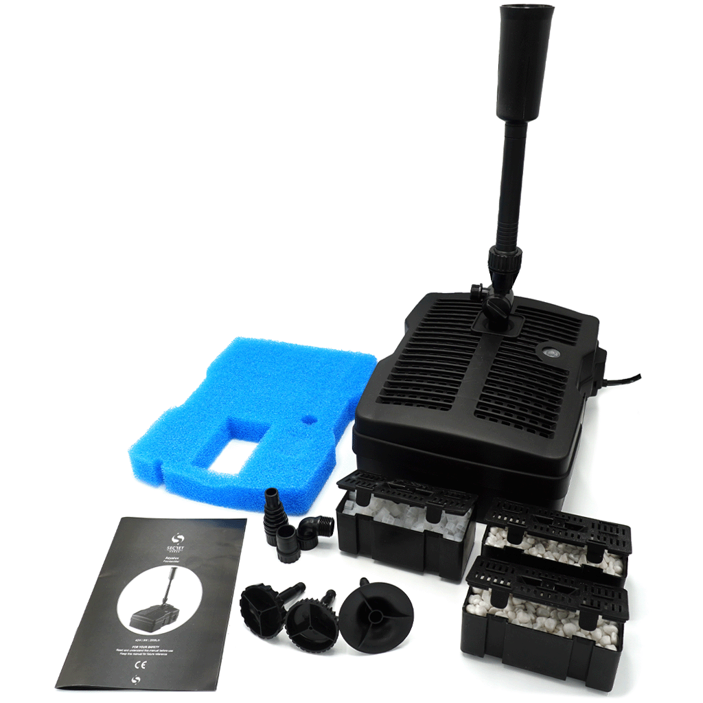 Secret Aqualux 5000 Fonteinfilter