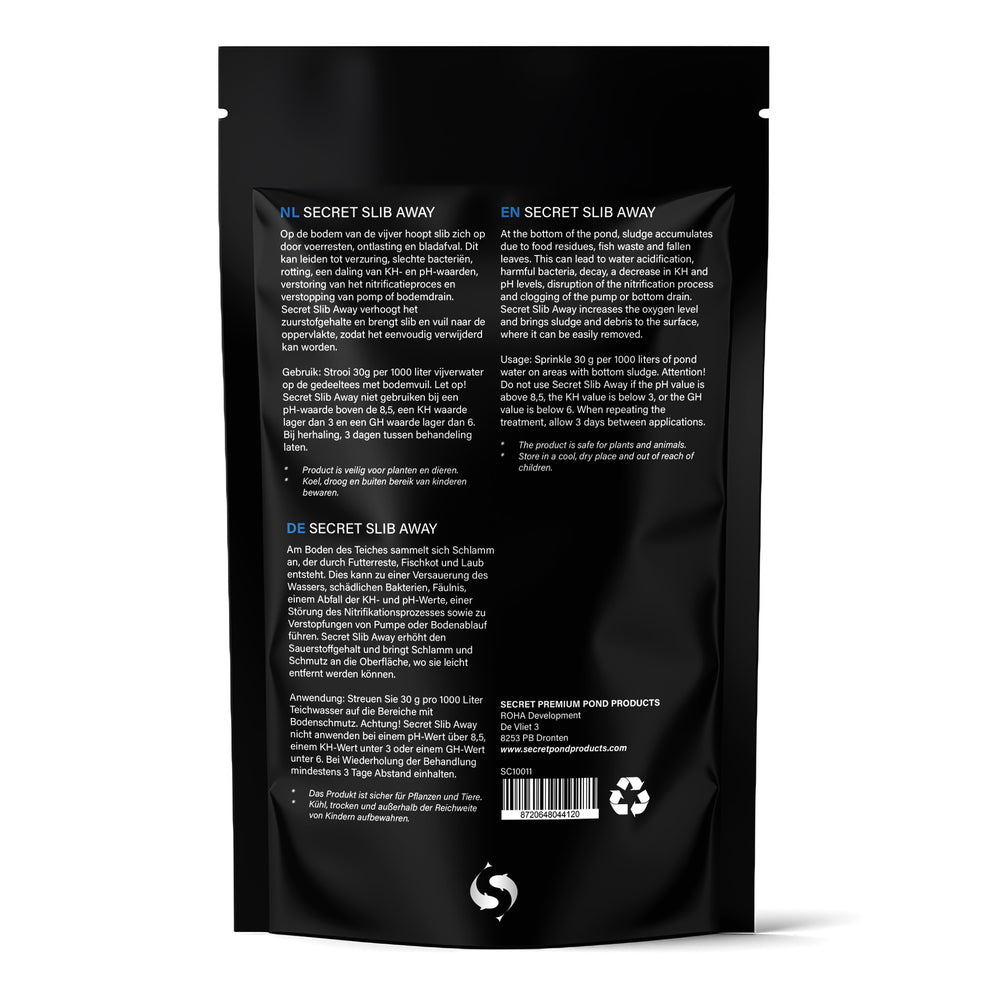 Secret Slib Away 30,000 liters