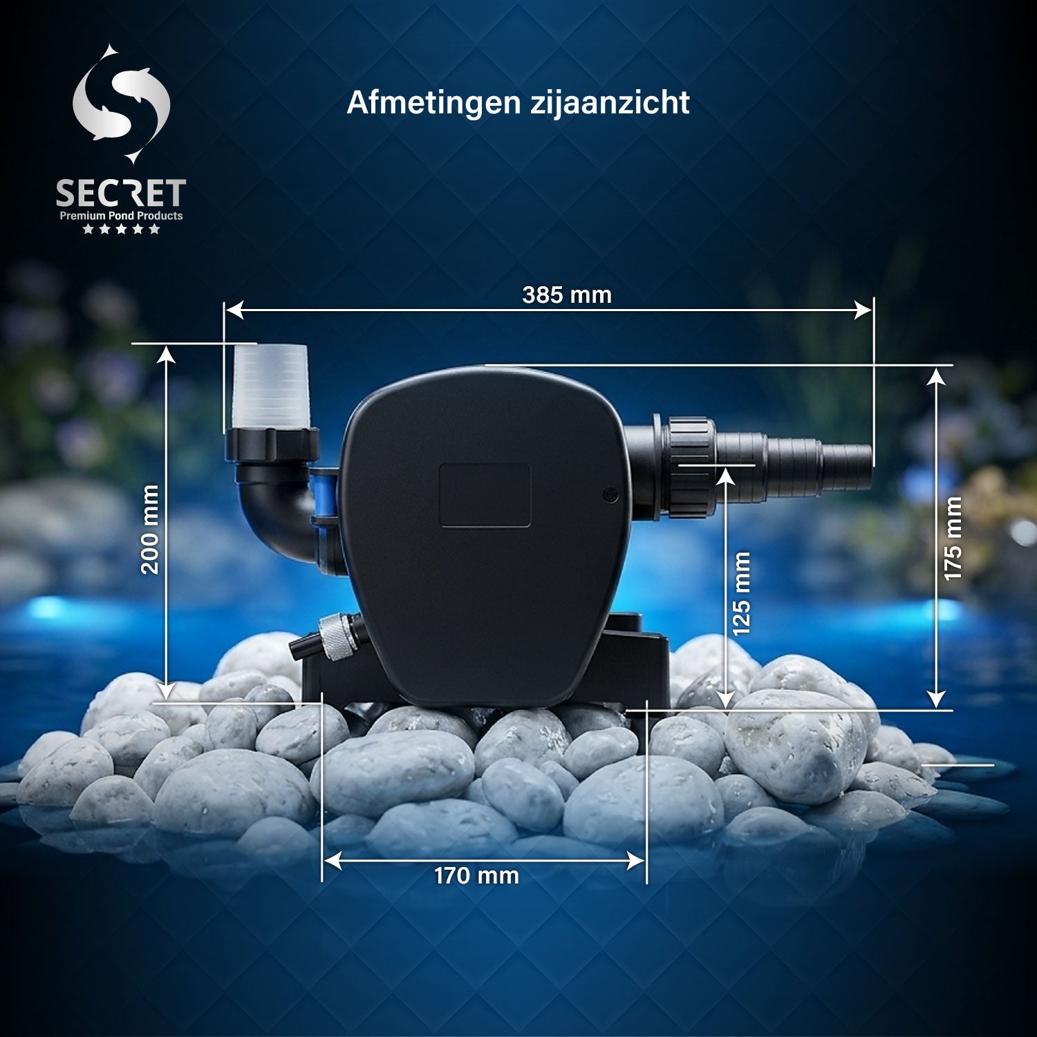 secret-uvc-filter-72-watt-afmetingen-zijaanzicht