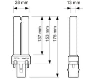 uv-lamp-13-watt-tekening