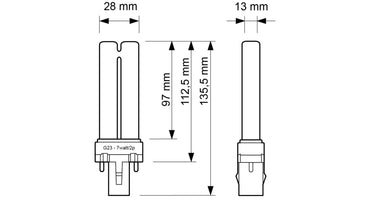uv-lamp-7-watt-tekening