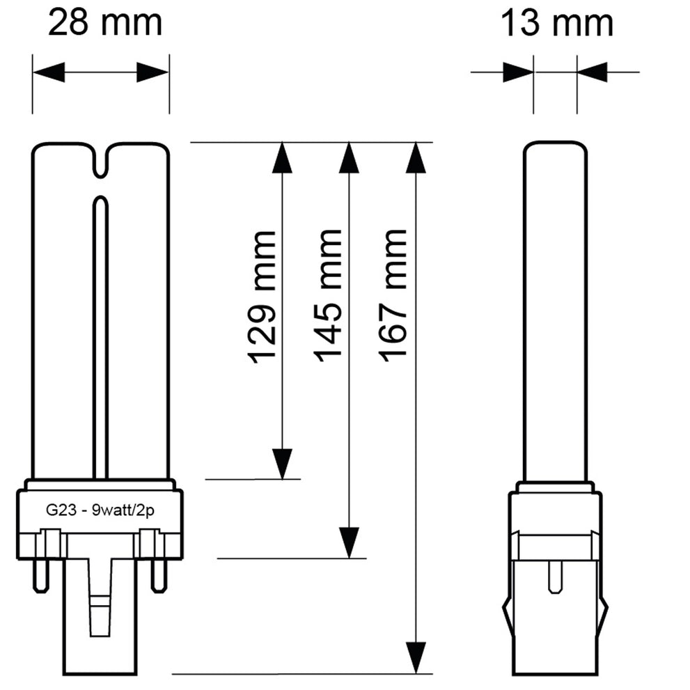 uv-lamp-9-watt-tekening