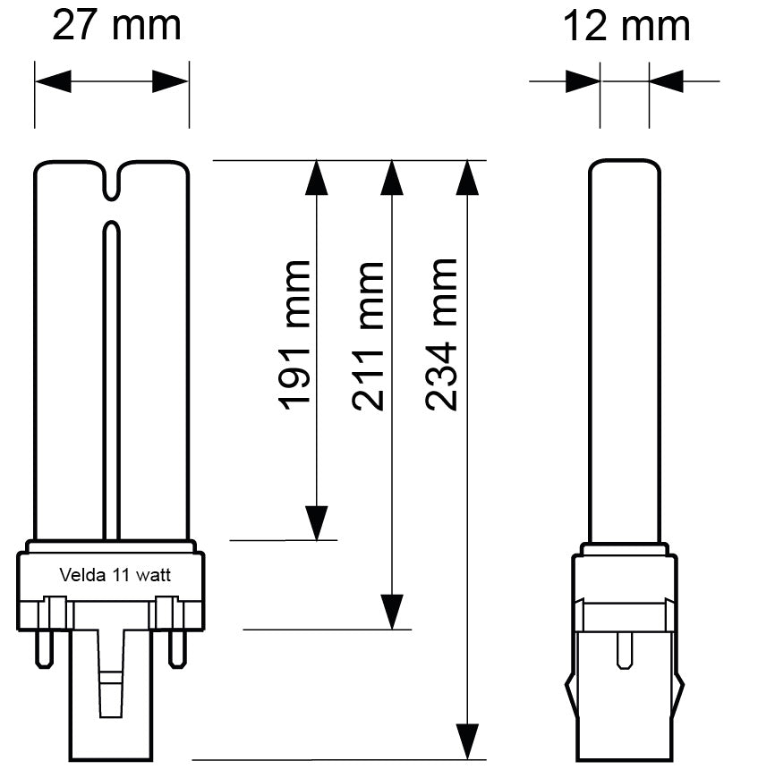 velda-11-watt-uv-lamp-tekening