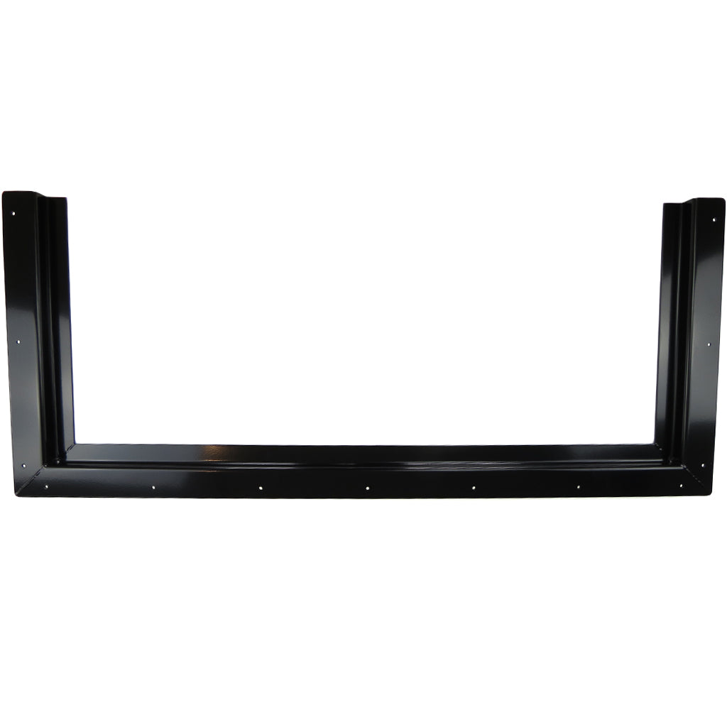 Vijverraam u-model 50x100 zwart