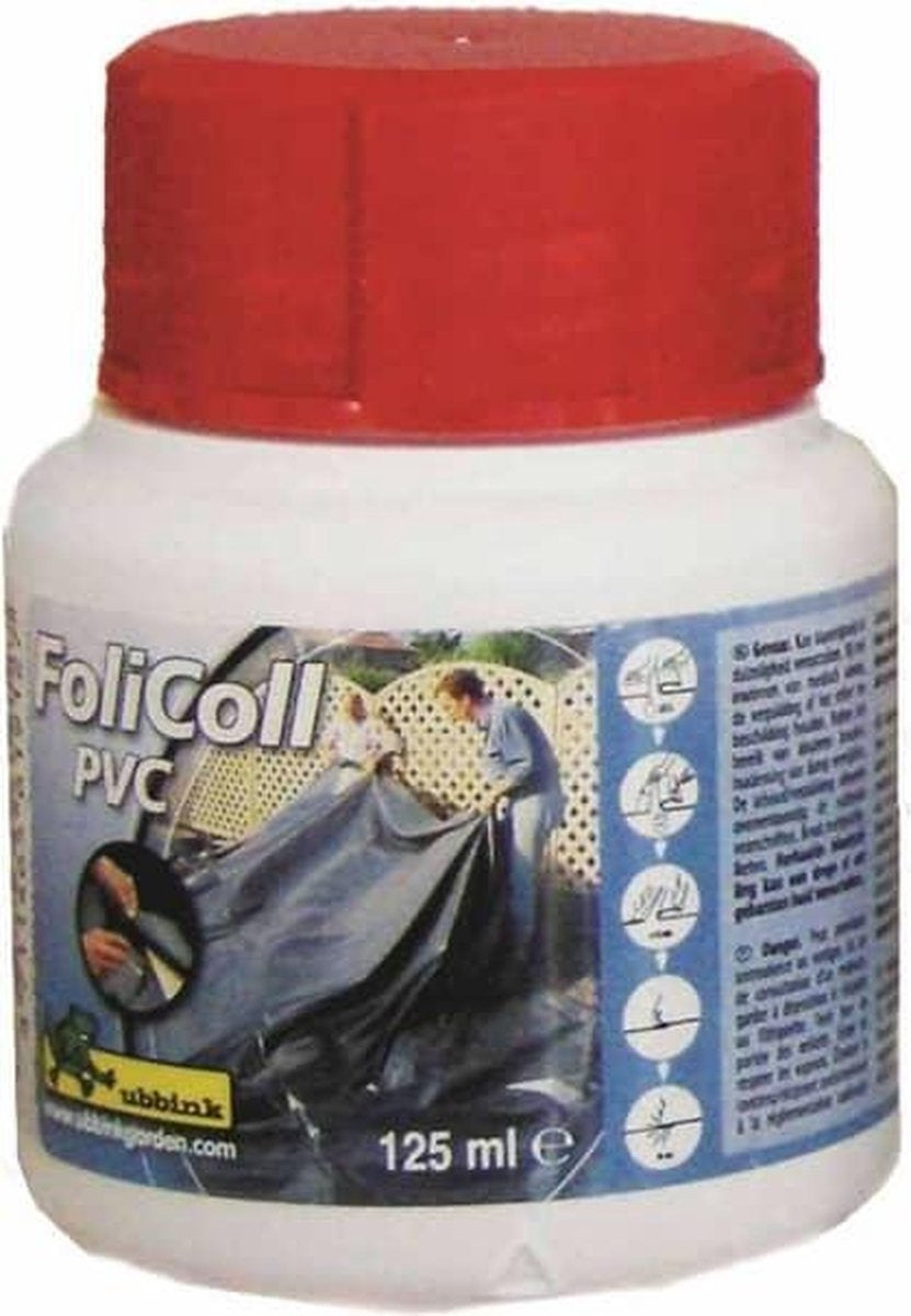 Ubbink FoliColl PVC - 125 ml voor ca. 5 m2 - Folielijm