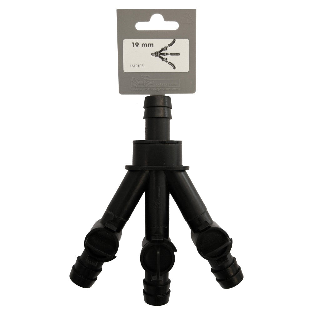 Ubbink 3 weg kraan 19 mm