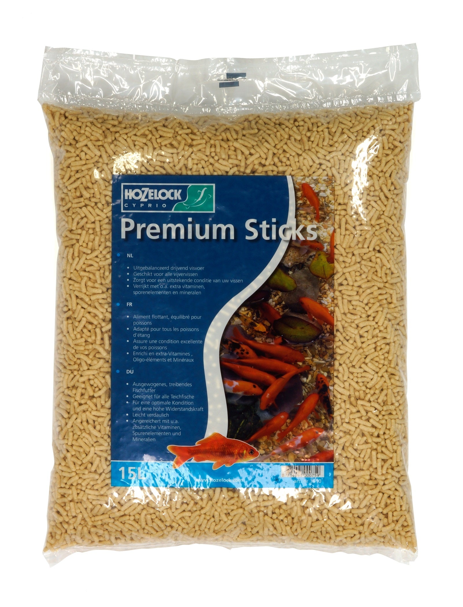 Hozelock Visvoer Sticks 15 Liter