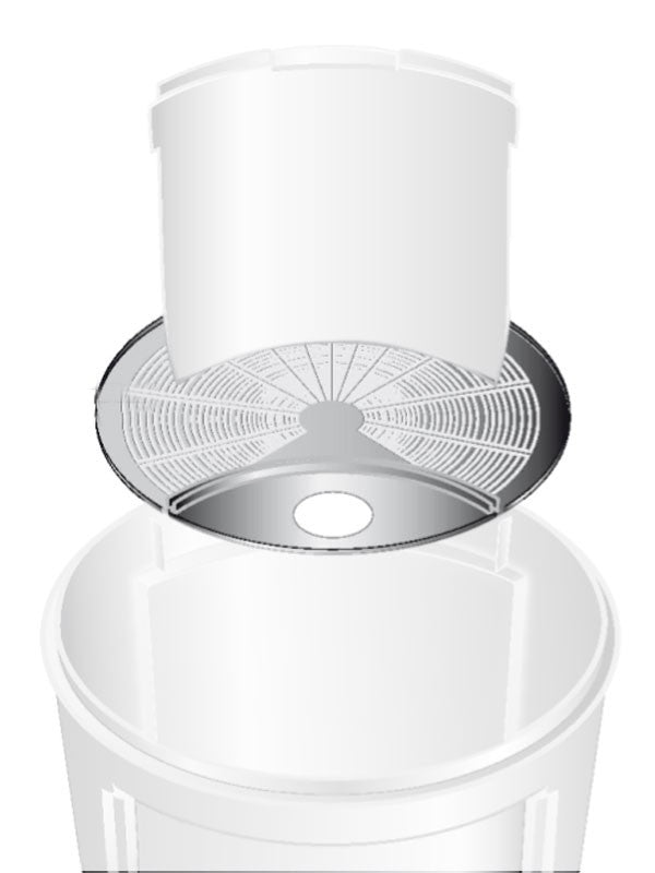 Unteres Gitter für Clear Control 25