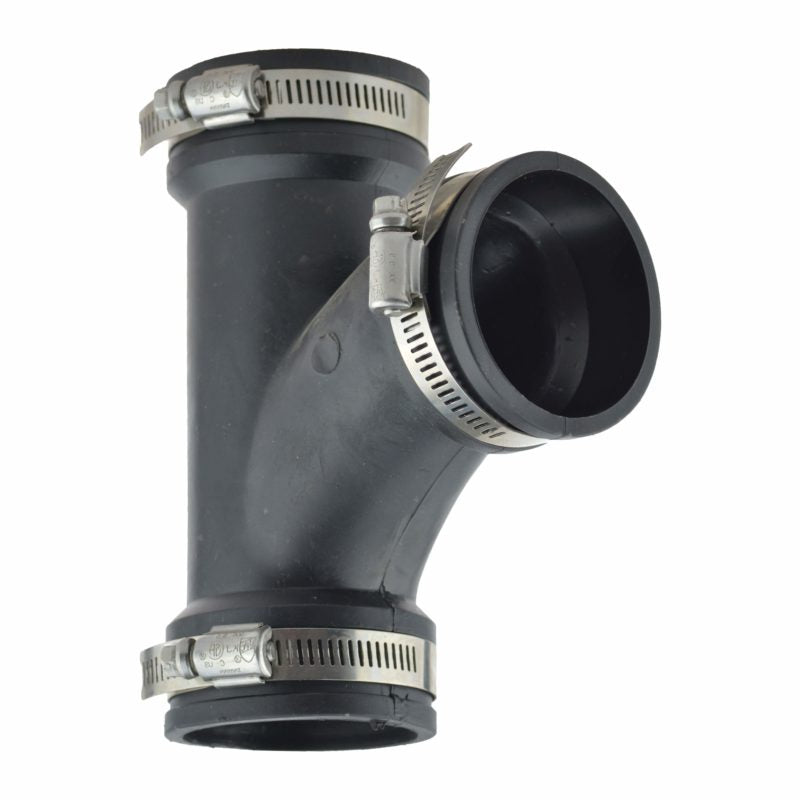 Flexibele koppeling t-stuk 90mm