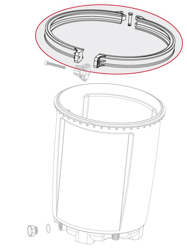 Klembeugel voor Clear Control 100