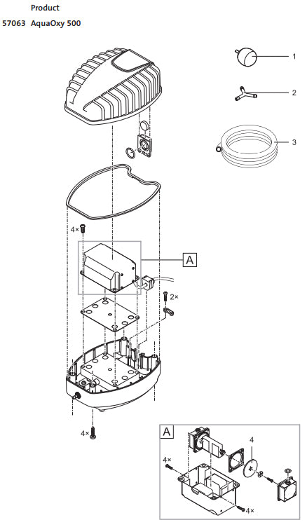 oase-aqua-oxy-500-onderdelen