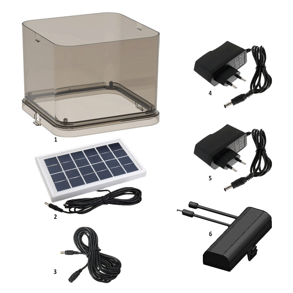 Onderdelen Aquaforte Fish Feeder 8 Liter