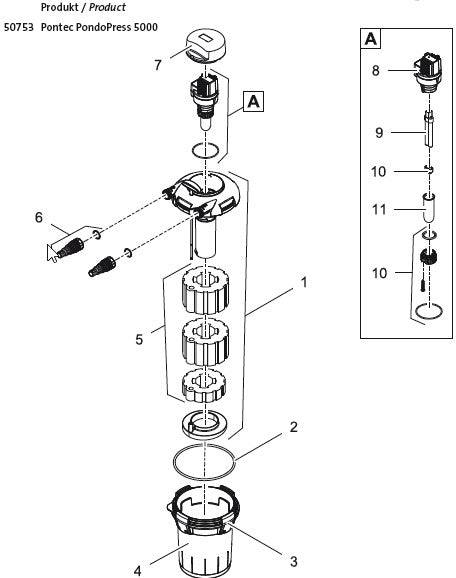 pontec-pondopress-5000-onderdelen