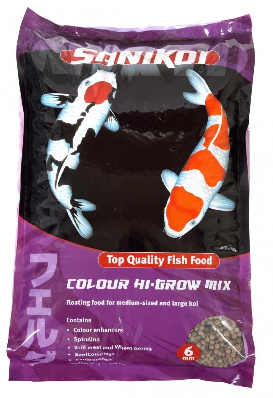 SaniKoi Colour Hi-Grow Mix 6mm 10.000ml