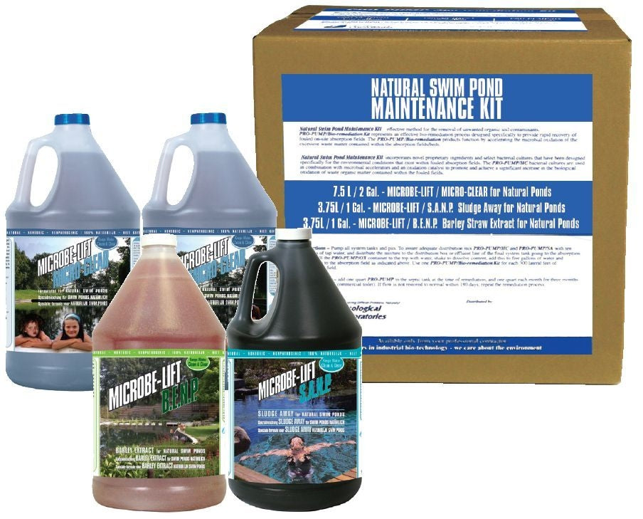 Microbe-Lift Pflegeset für Schwimmteiche