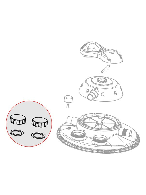 Schroefdop voor Clear Control