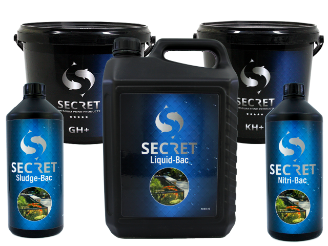 Secret 60.000 liter Onderhoudspakket voor de vijver