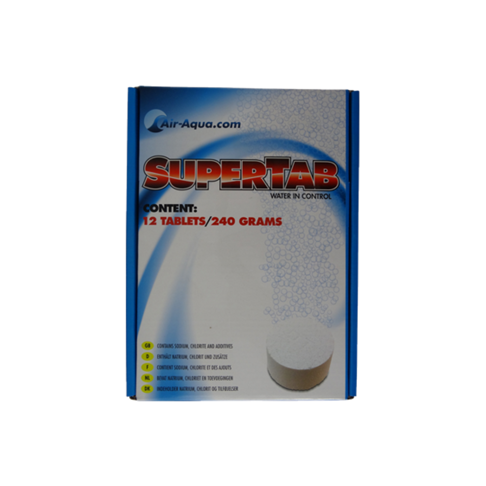 Clo2 Tabs Supertab - Chloordioxide - 12 stuks